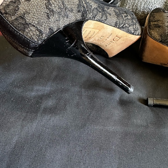 Y2K Christian Dior with lace and crystal pattern, - Picture 4 of 7